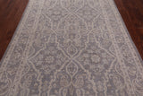Grey Persian White Wash Wool Area Rug - 5' 10" X 9' 3"