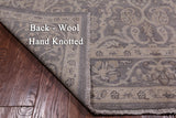 Grey Persian White Wash Wool Area Rug - 5' 10" X 9' 3"