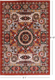 Fine Serapi Handmade Area Rug - 6' 1" X 8' 10" - Golden Nile