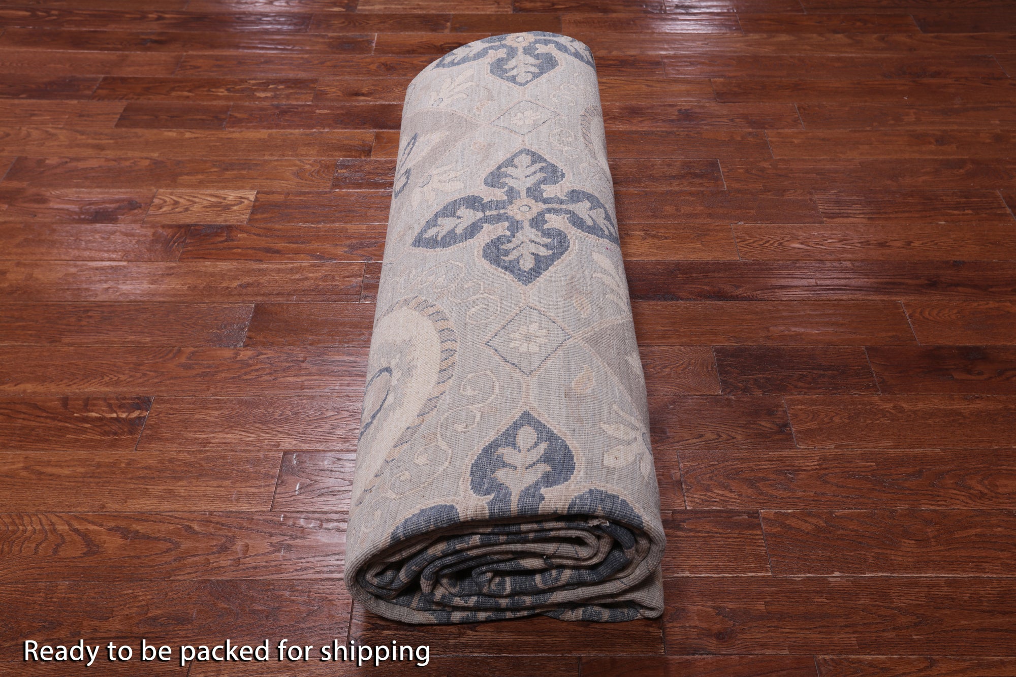 Persian White Wash Area Rug - 12' 4" X 16' 1"