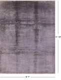 Full Pile Overdyed Handmade Wool Rug - 9' 1" X 11' 10" - Golden Nile