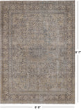 SUPER SALE Persian Overdyed Handmade Wool Area Rug - 6' 9" X 9' 7"