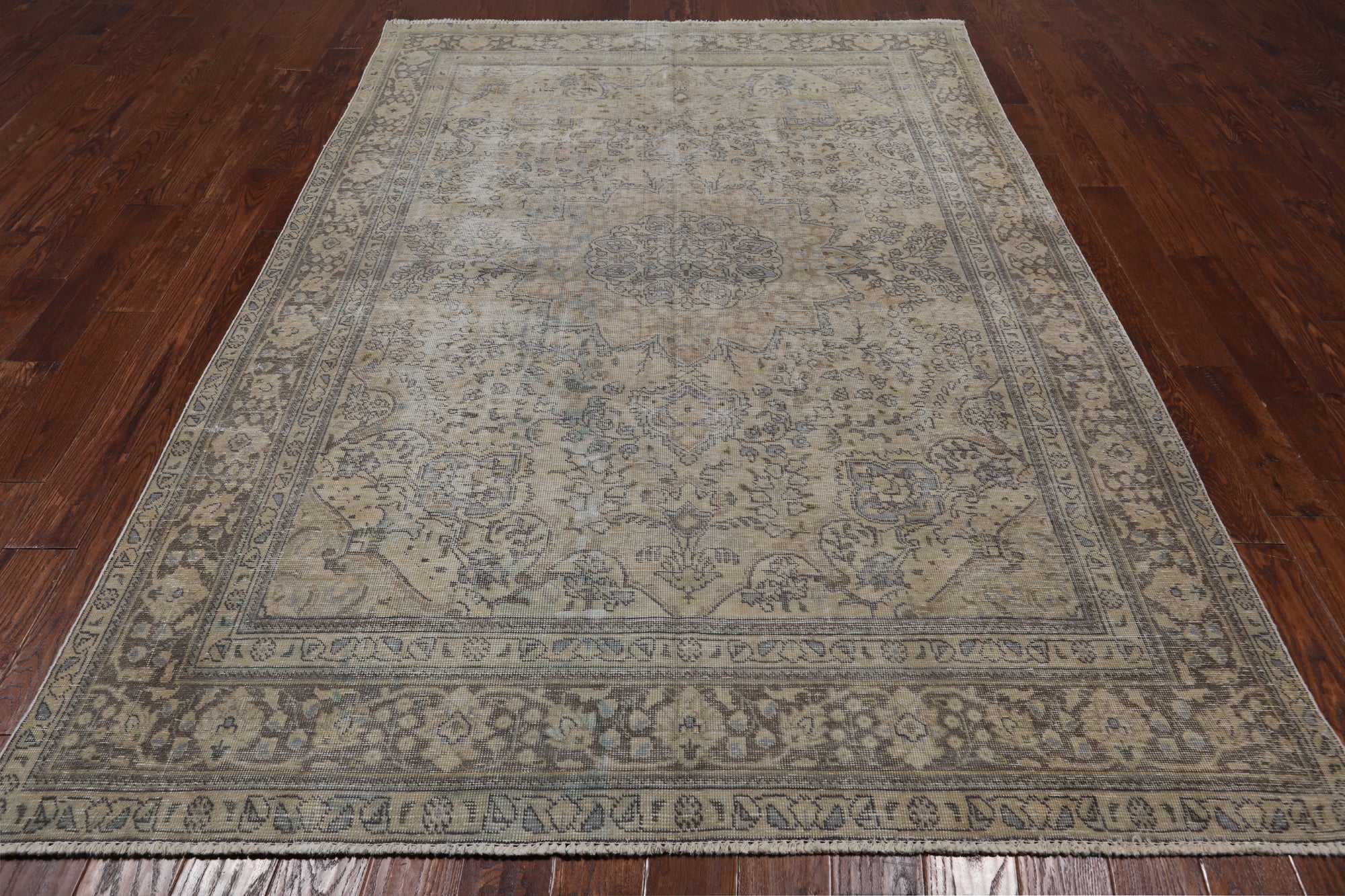 SUPER SALE Persian Overdyed Handmade Wool Area Rug - 6' 9" X 9' 7"