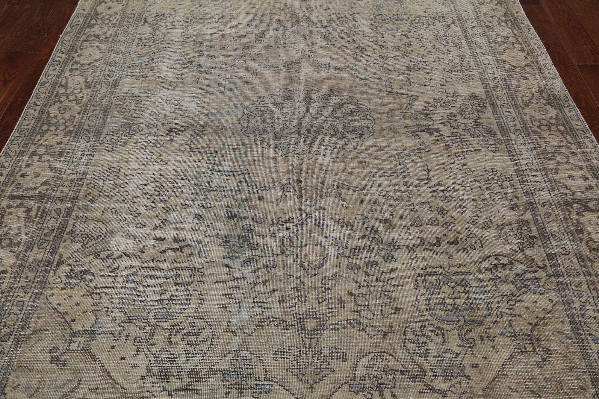 SUPER SALE Persian Overdyed Handmade Wool Area Rug - 6' 9" X 9' 7"