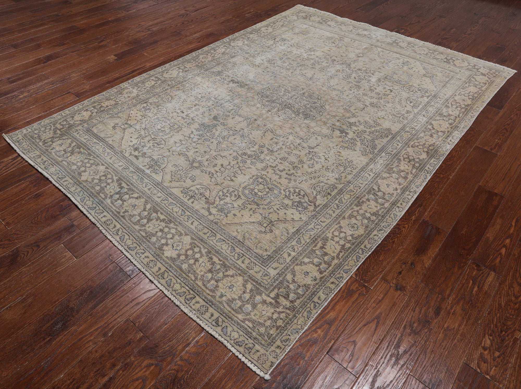 SUPER SALE Persian Overdyed Handmade Wool Area Rug - 6' 9" X 9' 7"