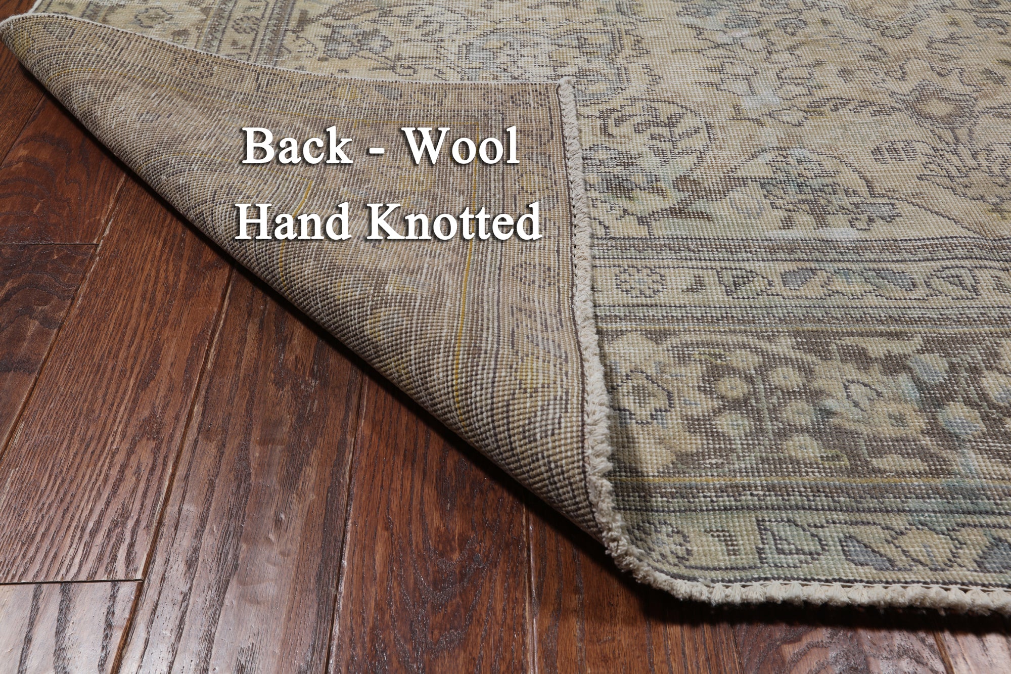 SUPER SALE Persian Overdyed Handmade Wool Area Rug - 6' 9" X 9' 7"
