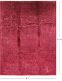 Full Pile Overdyed Handmade Wool Rug - 9' 1" X 11' 11" - Golden Nile