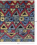 Tribal Moroccan Handmade Wool Rug - 8' 2" X 9' 8" - Golden Nile