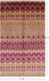 Ikat Handmade Area Rug - 4' 10" X 8' 3" - Golden Nile
