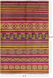 Tribal Moroccan Handmade Wool Rug - 6' 0" X 9' 0" - Golden Nile