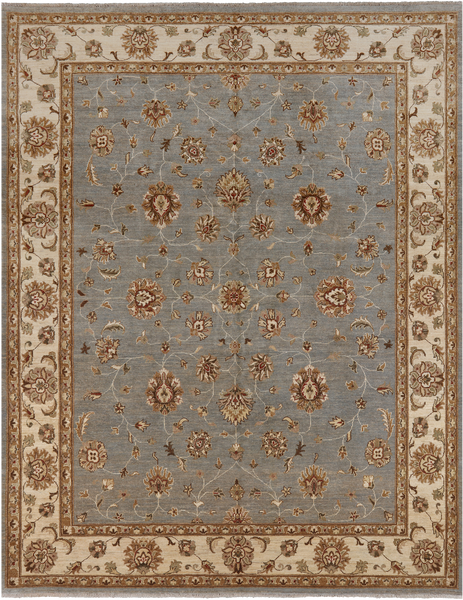 Peshawar Handmade Wool Rug - 8' 1" X 10' 4"