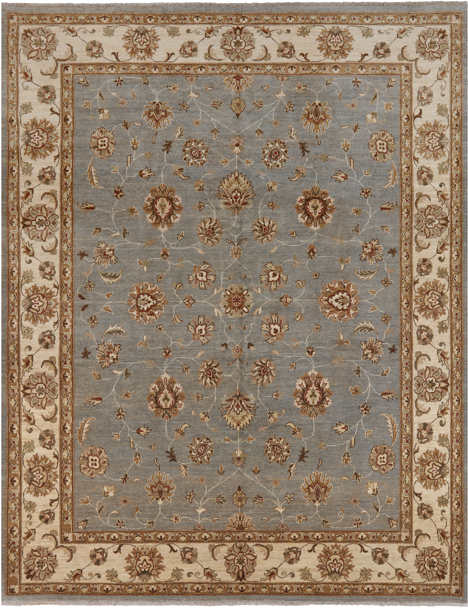 Peshawar Handmade Wool Rug - 8' 1" X 10' 4"