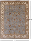 Peshawar Handmade Wool Rug - 8' 1" X 10' 4" - Golden Nile