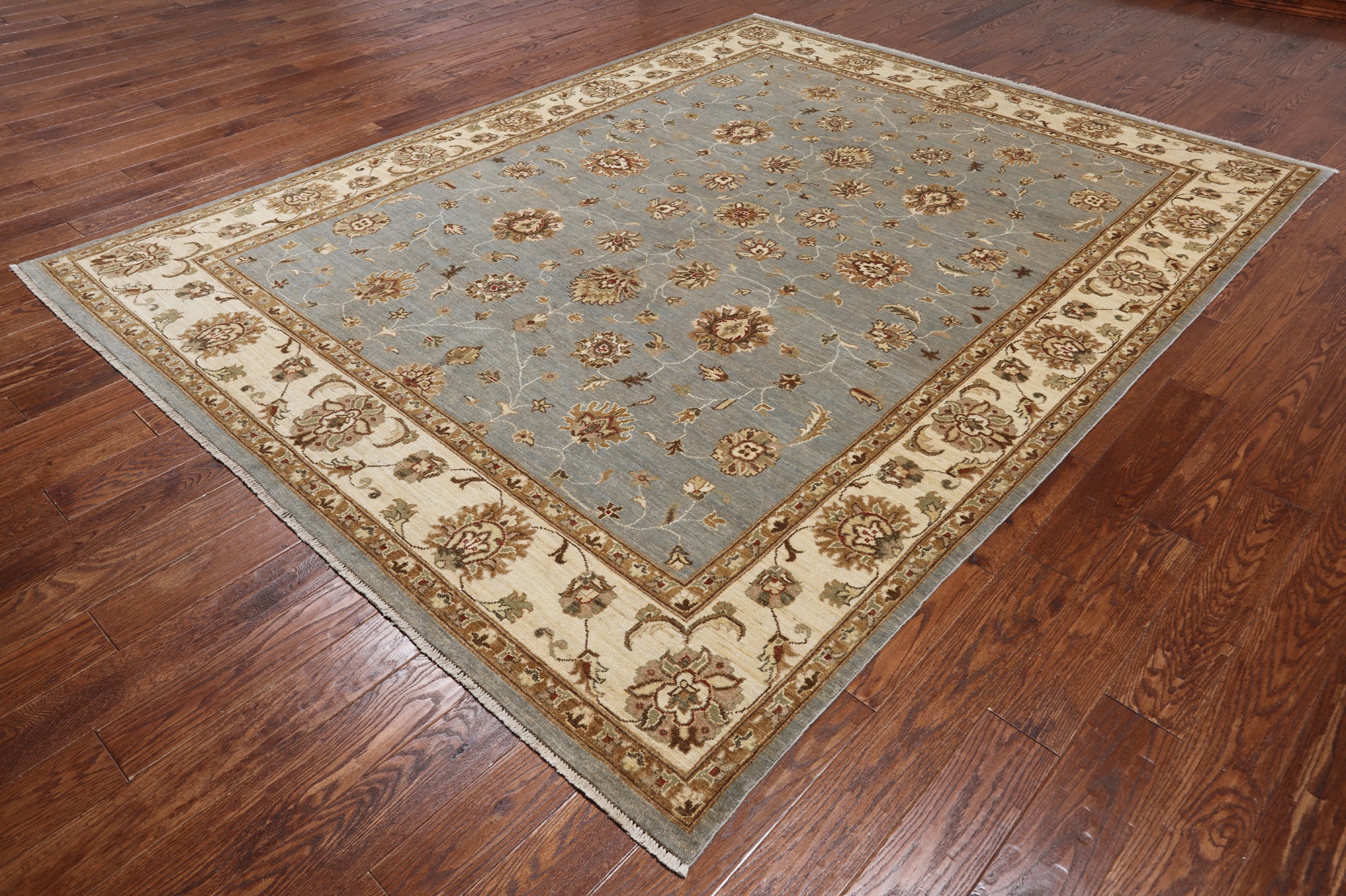 Peshawar Handmade Wool Rug - 8' 1" X 10' 4"