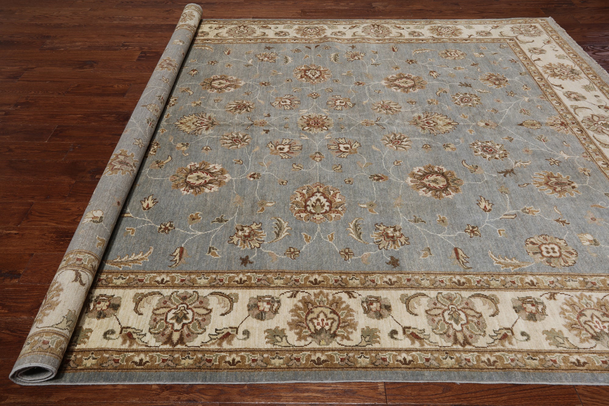 Peshawar Handmade Wool Rug - 8' 1" X 10' 4"