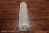 Grey Peshawar Hand Knotted Wool Rug - 8' 3" X 10' 2"