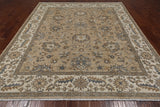Peshawar Hand Knotted Wool Rug - 8' 0" X 9' 7"