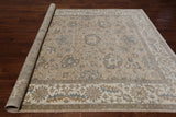Peshawar Hand Knotted Wool Rug - 8' 0" X 9' 7"