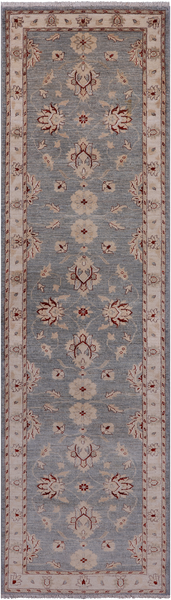 Peshawar Handmade Wool Runner Rug - 2' 8" X 9' 7"
