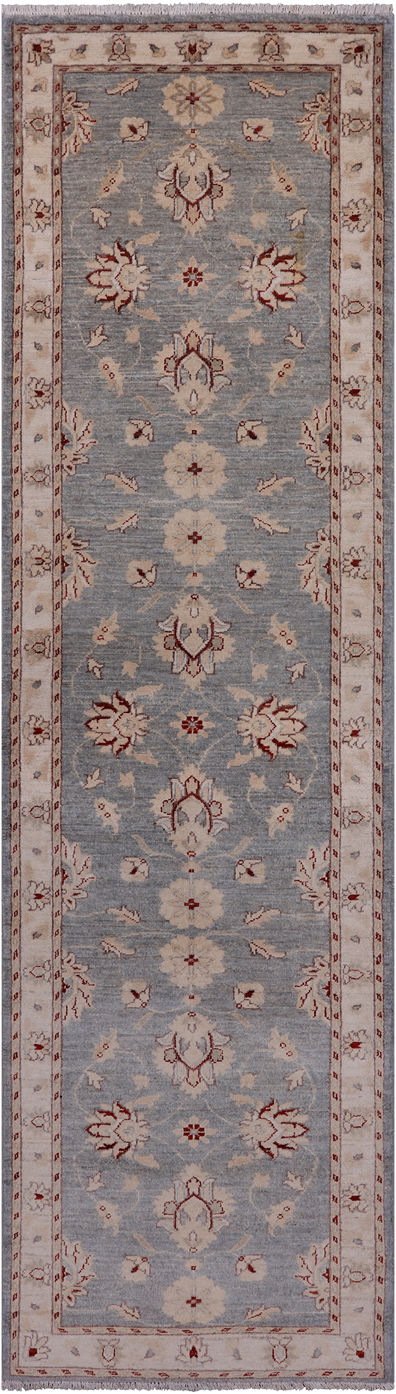 Peshawar Handmade Wool Runner Rug - 2' 8" X 9' 7"