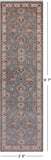 Peshawar Handmade Wool Runner Rug - 2' 8" X 9' 7"