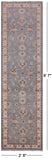Peshawar Handmade Wool Runner Rug - 2' 8" X 9' 7" - Golden Nile