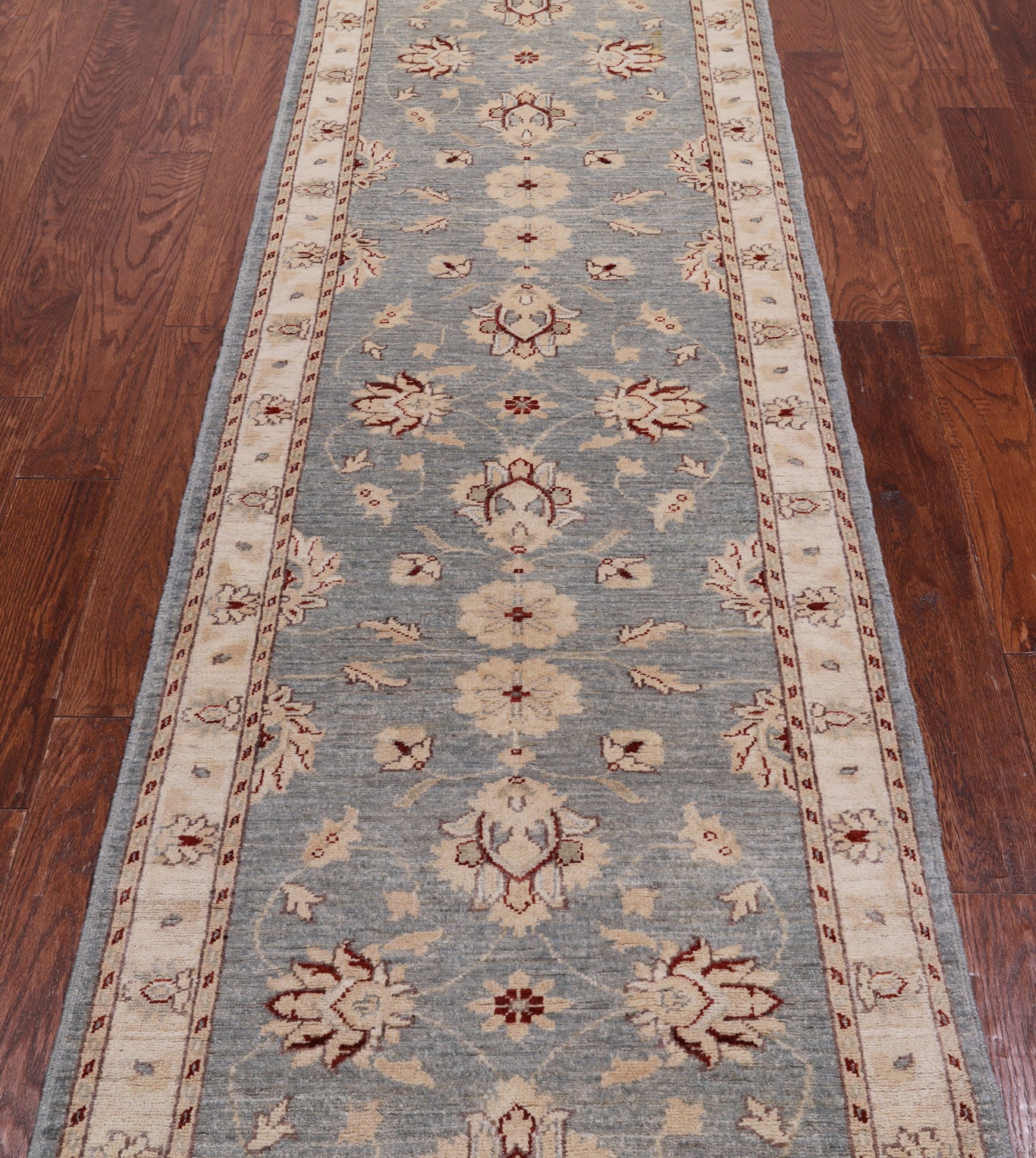 Peshawar Handmade Wool Runner Rug - 2' 8" X 9' 7"