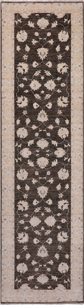 Peshawar Handmade Wool Runner Rug - 2' 8" X 10' 0"