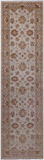 Ivory Peshawar Handmade Wool Runner Rug - 2' 6" X 9' 6"