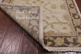 Ivory Peshawar Hand Knotted Runner Rug - 2' 8" X 9' 7"