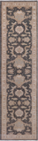 Grey Peshawar Handmade Wool Runner Rug - 2' 8" X 9' 9"