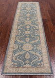 Peshawar Hand Knotted Runner Rug - 2' 8" X 9' 8"