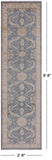 Peshawar Hand Knotted Runner Rug - 2' 8" X 9' 8" - Golden Nile
