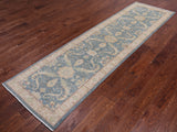 Peshawar Hand Knotted Runner Rug - 2' 8" X 9' 8"