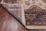 Ivory Fine Serapi Handmade Rug - 8' 2" X 10' 2"