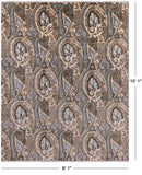 William Morris Handmade Wool Rug - 8' 1" X 10' 1" - Golden Nile