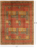 William Morris Handmade Wool Rug - 8' 1" X 10' 4" - Golden Nile