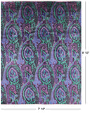 William Morris Handmade Wool Rug - 7' 10 X 9' 10 - Golden Nile