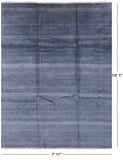 Savannah Grass Handmade Wool & Silk Rug - 7' 11" X 10' 1" - Golden Nile