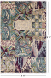 William Morris Hand Knotted Wool Area Rug - 3' 11" X 6' 1" - Golden Nile