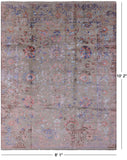 Persian Handmade Wool & Silk Area Rug - 8' 1" X 10' 2" - Golden Nile