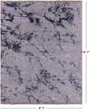 8' X 10' Pure Silk With Oxidized Wool Rug - Golden Nile