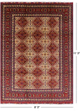 Tribal Persian Handmade Wool Rug - 8' 3" X 11' 3" - Golden Nile