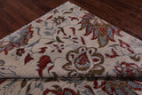 SUPER SALE Ivory Modern Hand Knotted Wool Area Rug - 8' 0" X 10' 2"