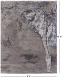 Ballerina Ballet Dancer Design Modern Hand Knotted Wool & Silk Rug - 8' 0" X 10' 3" - Golden Nile