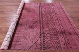Full Pile Overdyed Hand Knotted Wool Rug - 7' 10" X 10' 2" - Golden Nile