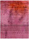 Full Pile Overdyed Hand Knotted Wool Rug - 7' 10" X 10' 2" - Golden Nile