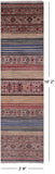 Khorjin Persian Gabbeh Hand Knotted Wool Runner Rug - 2' 8" X 10' 2" - Golden Nile
