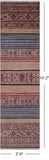 Khorjin Persian Gabbeh Handmade Wool Runner Rug - 2' 9" X 10' 2" - Golden Nile