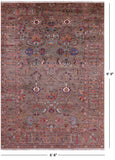 Peshawar Handmade Wool Rug - 6' 8" X 9' 9" - Golden Nile